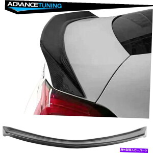 �C�O�� �G�A���p�[�c 20-22�L���f���b�NCT5 V�X�^�C�����A�g�����N�X�|�C���[�E�B���O�t���b�v���b�v�J�[�{���t�@�C�o�[ Fits 20-22 Cadillac CT5 V Style Rear Trunk Spoiler Wing Flap Lip Carbon Fiber�y���s�A��