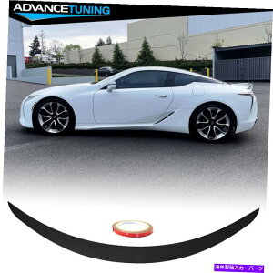 CO GAp[c 18-21NTXLC500 LC500H OEt@Ng[X^CtbV}EggNX|C[EBO Fits 18-21 Lexus LC500 LC500H OE Factory Style Flush Mount Trunk Spoiler Wing