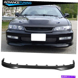 CO GAp[c tBbg96-97z_AR[hTRX^Ctgop[bv-PP Fits 96-97 Honda Accord TR Style Front Bumper Lip - PP