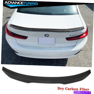 CO GAp[c tBbg19-22 BMW G20 3V[Y21-22 G80 M3 PSMX^CgNX|C[hCJ[{t@Co[ Fit 19-22 BMW G20 3 Series 21-22 G80 M3 PSM Style Trunk Spoiler-Dry Carbon Fiber