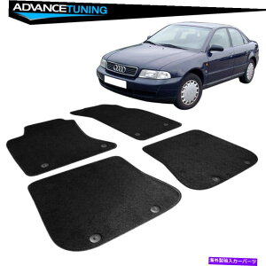 CO GAp[c tBbg96-01AEfBA4Z_OEtBbggJ[tA}bgtgAubNiC Fits 96-01 Audi A4 Sedan OE Fitment Car Floor Mats Front & Rear Black Nylon