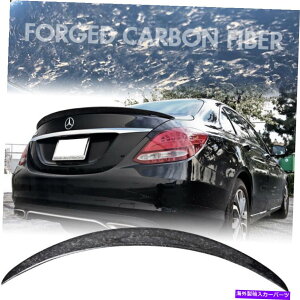 CO GAp[c tBbg15-21ZfXxcCNXW205 AMGAgNX|C[bJ[{t@Co[ Fits 15-21 Mercedes Benz C Class W205 AMG Rear Trunk Spoiler Forged Carbon Fiber