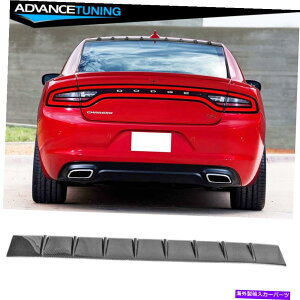 CO GAp[c tBbg11-22_bW[dJ[{t@Co[vgV[NtB[tl^oQ Fits 11-22 Dodge Charger Carbon Fiber Print Shark Fin Roof Spoiler Vortex Wing