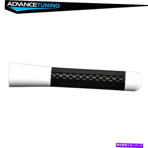 CO GAp[c Y38cmV[gAeiA~jEYf@ۂ˂tx[XɓK Fits Nissan 3 8CM White Short Antenna Aluminum Carbon Fiber Screw-On Base