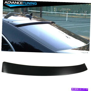 CO GAp[c tBbg07-13xcSNXW221 Fits 07-13 Benz S-Class W221 4Dr Unpainted Black ABS L Type Rear Roof Spoiler