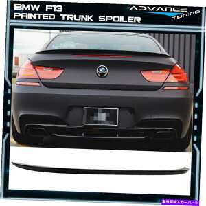 CO GAp[c 12-19 BMW 6V[YF13 M6yCggNX|C[ubNTt@CA^bN475 12-19 BMW 6 Series F13 M6 Painted Trunk Spoiler Black Sapphire Metallic #475