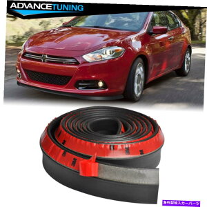CO GAp[c 100C`tBbg_bWtgbvXvb^[{fBl^ooX`EZCXg[ 100 Inch Fits Dodge Front Lip Splitter Body Spoiler Valance Chin EZ To Install
