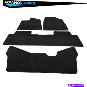 CO GAp[c 14-16 ACURA MDX 4DRubNiCJ[tA}bgJ[ybg4PCS Fits 14-16 Acura MDX 4Dr Black Nylon Car Floor Mats Carpets 4Pcs