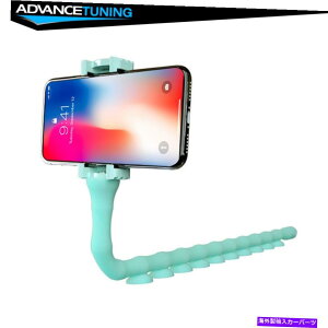 CO GAp[c O[jo[TL^s[dbz_[X^htLVuCW[uPbg[}Eg Green Universal Caterpillar Phone Holder Stand Flexible Lazy Bracket Worm Mount