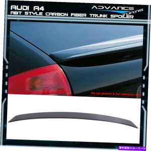 CO GAp[c 02-05AEfBA4 B6 ABTX^CJ[{t@Co[CFgNX|C[ 02-05 Audi A4 B6 ABT Style Carbon Fiber CF Trunk Spoiler