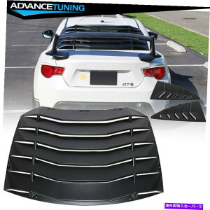 CO GAp[c tBbg13-20TCIFRSXoucg^86CREBhE[o[TChNH[^[XN[v Fits 13-20 Scion FRS Subaru BRZ Toyota 86 IKON Window Louver Side Quarter Scoop