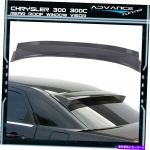 CO GAp[c 05-10NCX[300/300CA[tEBhEoCU[CftN^[X|C[EBOGTS 05-10 Chrysler 300/300C Rear Roof Window Visor Rain Deflector Spoiler Wing GTS