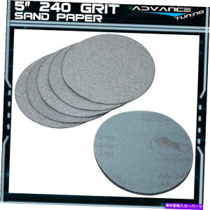 �C�O�� �G�A���p�[�c 10pc 5inch 127mm 240�O���b�g�I�[�g�T���f�B���O�f�B�X�N���Ȃ��T���h�y�[�p�[�V�[�g�T���h�y�[�p�[ 10PC 5Inch 127mm 240 Grit Auto Sanding Disc No Hole Sandpaper Sheets Sand Paper