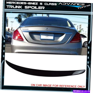 CO GAp[c 14-20xcW222 SNX4DR 4DOOR OEX^CyCg040ubNABSgNX|C[ 14-20 Benz W222 S Class 4Dr 4Door OE Style Painted #040 Black ABS Trunk Spoiler