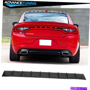 CO GAp[c tBbg11-22_bW[dOXubNV[NtBA[tl^oQ Fits 11-22 Dodge Charger Gloss Black Shark Fin Rear Roof Spoiler Vortex Wing