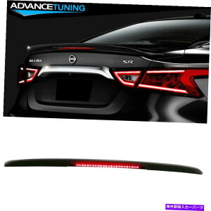 CO GAp[c 16-22Y}LV}t@Ng[X|[cSRgNX|C[LEDu[LCgt Fit 16-22 Nissan Maxima Factory Sport SR Trunk Spoiler With LED Brake Light