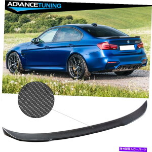 CO GAp[c 12-18 BMW F30 3V[Y4DRZ_F80 M3 CSX^CgNX|C[J[{t@Co[ Fits 12-18 BMW F30 3 Series 4DR Sedan F80 M3 CS Style Trunk Spoiler Carbon Fiber
