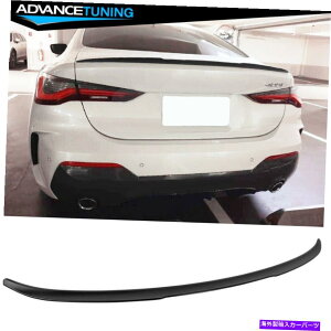 CO GAp[c 21-22 BMW G22 4V[YG82 M4 2DRN[yvX^CAgNX|C[EBO Fits 21-22 BMW G22 4 Series & G82 M4 2DR Coupe V Style Rear Trunk Spoiler Wing