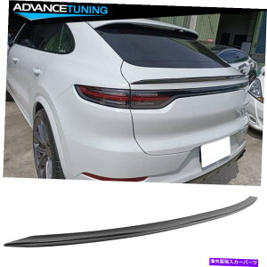 CO GAp[c tBbg19-22|VFJCG9Y3N[y5drh㕔~hgNX|C[ Fits 19-22 Porsche Cayenne 9Y3 Coupe 5DR Unpainted Rear Middle Trunk Spoiler