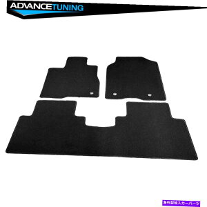 �C�O�� �G�A���p�[�c 13-17 ACURA RDX�Z�_���J�[�t���A�}�b�g�J�[�y�b�g�u���b�N�i�C����3 PCS Fits 13-17 Acura RDX Sedan Car Floor Mats Carpets Black Nylon 3 PCS�y���s�A���i�z