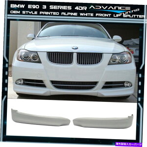 CO GAp[c 06-08 BMW 3V[YE90tgXvb^[bvOEMyCgJ[300ApCzCg 06-08 BMW 3 Series E90 Front Splitter Lip OEM Painted Color # 300 Alpine White