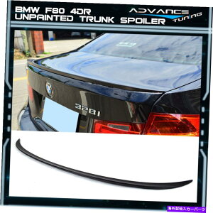 CO GAp[c 14-19 F80 M3 4DRZ_M3X^ChgNX|C[EBOABSvX`bN 14-19 F80 M3 4Dr Sedan M3 Style Unpainted Trunk Spoiler Wing ABS Plastic