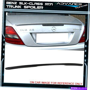 CO GAp[c 05-10xcSLKNXR171Ro[`uAMGX^ChABSAgNX|C[ 05-10 Benz SLK-Class R171 Convertible AMG Style Unpainted ABS Rear Trunk Spoiler