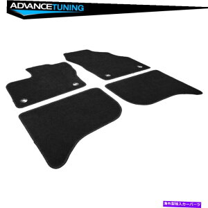 CO GAp[c 16-20g^~C4drubNiCtA}bgJ[ybg4 PCS Fits 16-20 Toyota Mirai 4Dr Black Nylon Floor Mats Carpets 4 PCS