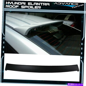 CO GAp[c tBbg10-15q_CMD ELANTRA 4DR 4DOORABS OEX^C̉̃l^o Fits 10-15 Hyundai MD Elantra 4Dr 4Door Unpainted ABS OE Style Roof Spoiler