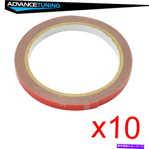 CO GAp[c 10x[ėp̂ڒ܃A^b`gtH[}Eg3mʃe[v 10x Rolls Versatile Adhesive Attachment Foam Mounting 3M Double Sided Tape