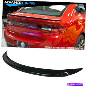 �C�O�� �G�A���p�[�c �t�B�b�g13-16�_�b�W�_�[�gOE�X�^�C���t���b�V���}�E���g�g�����N�l�^�o���y�C���g��PX8�u���b�N Fits 13-16 Dodge Dart OE Style Flush mount Trunk Spoiler Painted #PX8 Black