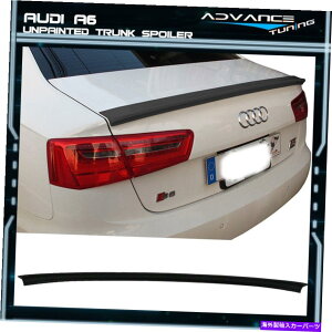 CO GAp[c 12-14AEfBA6 C7 4DRZ_DX^ChgNX|C[-ABS 12-14 Audi A6 C7 4Dr Sedan D Style Unpainted Trunk Spoiler - ABS