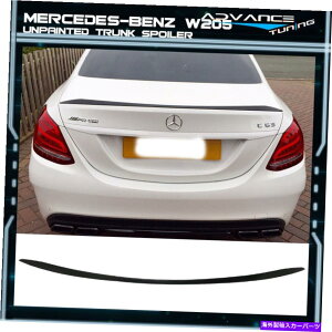 CO GAp[c 15-21xcW205 CNXZ_4DR OEt@Ng[X^ChABSgNX|C[ 15-21 Benz W205 C Class Sedan 4Dr OE Factory Style Unpainted ABS Trunk Spoiler