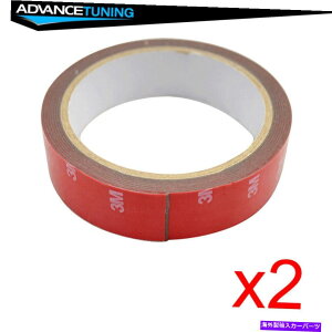 CO GAp[c 2[ANtH[3mʃe[v͂Ȑڒ܃A^b`g 2 Rolls Acrylic Foam 3M Double Sided Tape Strong Adhesive Attachment