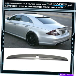 CO GAp[c 05-10xcW219 CLSNXZ_h̃̕l^o 05-10 Benz W219 CLS-Class Sedan Unpainted ABS Rear Roof Spoiler
