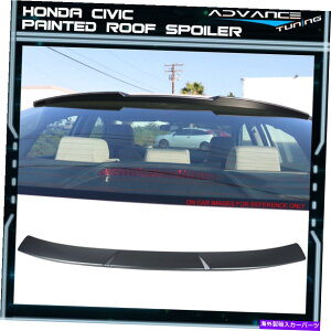 CO GAp[c 16-21VrbNZ_[tl^oOEMyCgJ[NH830MʃVo[^bN 16-21 Civic Sedan Roof Spoiler OEM Painted Color #NH830M Lunar Silver Metallic