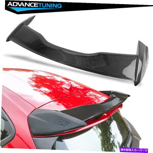 CO GAp[c 18-20tH[htH[JXnb`obNRSX^CgNX|C[EBOACFJ[{t@Co[ Fits 18-20 Ford Focus Hatchback RS Style Trunk Spoiler Wing Real CF Carbon Fiber