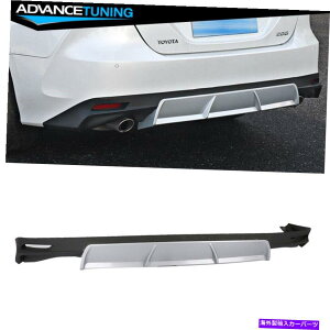 CO GAp[c 18-22g^JV2X^CAop[bvX|C[fBt??[U[-PP Fits 18-22 Toyota Camry V2 Style Rear Bumper Lip Spoiler Diffuser - PP