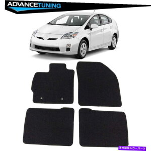 CO GAp[c tBbg10-11g^vEXZ_OEtBbggJ[tA}bgtgAubNiC Fits 10-11 Toyota Prius Sedan OE Fitment Car Floor Mats Front & Rear Black Nylon