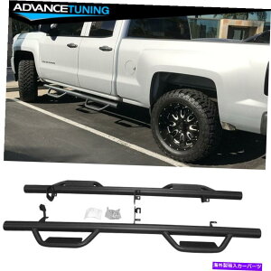 �C�O�� �G�A���p�[�c �t�B�b�g07-18�V�{���[�V���o���[�h��GMC�V�G���g���L���u�����j���O�{�[�h�T�C�h�X�e�b�v�o�[ Fits 07-18 Chevy Silverado & GMC Sierra Extended Cab Running Board Side Step Bar�y���s�A���i
