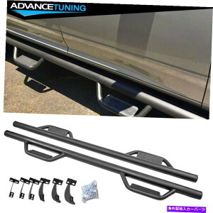 CO GAp[c tBbg09-18_bW1500 2500 3500N[LuTChXebvi[to[jO{[h Fits 09-18 Dodge Ram 1500 2500 3500 Crew Cab Side Step Nerf Bars Running Boards