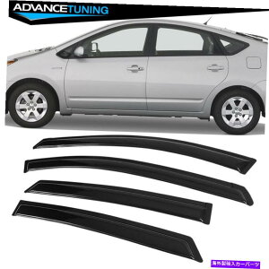 CO GAp[c K04-09g^vEXXW20ANEBhEoCU[TCftN^[K[h4PCS Fits 04-09 Toyota Prius XW20 Acrylic Window Visors Sun Rain Deflector Guard 4PCS