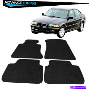 CO GAp[c tBbg98-06 BMW 3V[YE46N[yZ_tA}bgtgAubNJ[ybg4PC Fits 98-06 BMW 3 Series E46 Coupe Sedan Floor Mats Front Rear Black Carpet 4PC