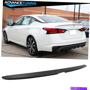 CO GAp[c tBbg19-22YAeB}Z_OEt@Ng[gNX|C[EBO}bgubNAu Fits 19-22 Nissan Altima Sedan OE Factory Trunk Spoiler Wing Matte Black ABS