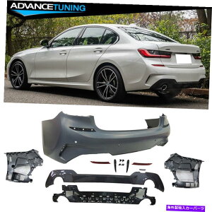 海外製 エアロパーツ 19-22 BMW G20セダン4ドアM-Techリアバンパー変換キット/センサーホール付き For 19-22 BMW G20 Sedan 4-Door M-Tech Rear Bumper Conversion Kits W/ Sensor Hole