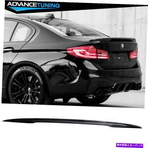 CO GAp[c K17-22 BMW G30 5V[YMX^CgNX|C[EBOJ[{t@Co[ Fits 17-22 BMW G30 5 Series M Style Trunk Spoiler Wing Carbon Fiber