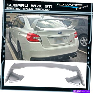 CO GAp[c tBbg15-21 WRX STI12-16 IMPREZAgNX|C[hG1U ICEVo[^bN Fits 15-21 WRX STI & 12-16 Impreza Trunk Spoiler Painted G1U Ice Silver Metallic