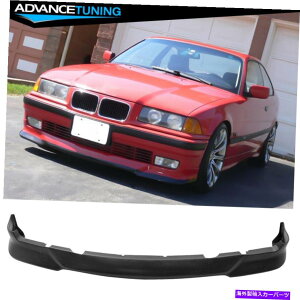 �C�O�� �G�A���p�[�c 92-98 BMW E36 3�V���[�Y318 325 328 M�X�|�[�c�t�����g�o���p�[���b�v�X�|�C���[ - PU Fits 92-98 BMW E36 3 Series 318 325 328 M Sport Front Bumper Lip Spoiler- PU