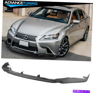 CO GAp[c 13-15NTXGS350 FX|[cCRX^Ctgop[bvX|C[-PP Fits 13-15 Lexus GS350 F Sport IKON Style Front Bumper Lip Spoiler - PP