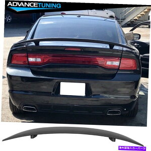 CO GAp[c tBbg11-22_bW[dZ_4hA}bgubNAgNX|C[EBOAu Fits 11-22 Dodge Charger Sedan 4Door Matte Black Rear Trunk Spoiler Wing ABS